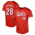 Cincinnati Reds #28 Eugenio Su¨¢rez Player Red CONTON 2026 City Connect Limited Home Stitched Jerseys