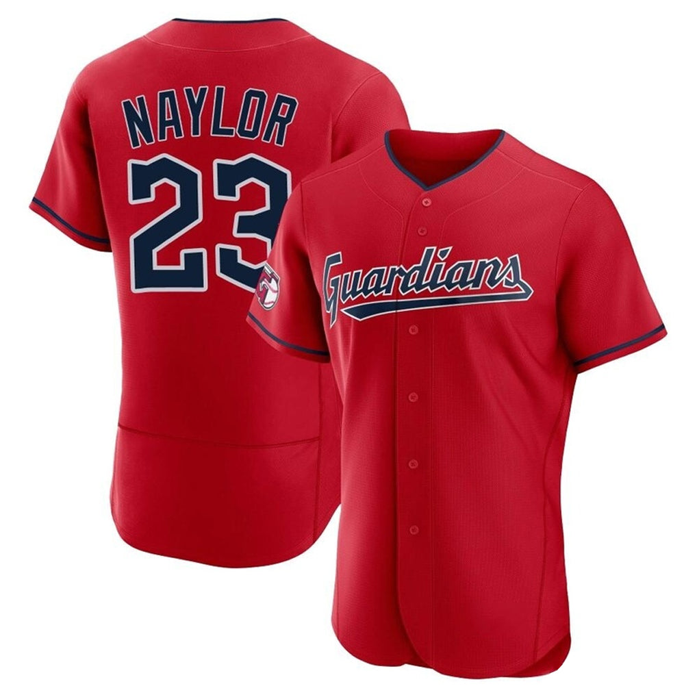 Cleveland Guardians #23 Bo Naylor Player Red CONTON Limited Elite Home Stitched Jerseys