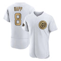 Chicago Cubs #8 Ian Happ Player Gold CONTON All-Star Limited Elite Home Game Stitched Jerseys