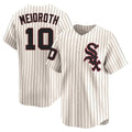 Chicago White Sox #10 Chase Meidroth Player Cream CONTON Cooperstown Collection Limited Home Stitched Jerseys