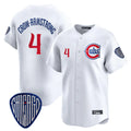 Chicago Cubs #4 Pete Crow-Armstrong Player White CONTON Vapor Premier Limited Home Stitched Jerseys
