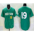 Boston Red Sox #19 Roman Anthony Green CONTON 2025 City Connect Limited Jersey