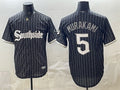 Chicago White Sox #5 Munetaka Murakami Black CONTON 2021 City Connect Cool Base Stitched Jersey