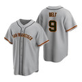 San Francisco Giants #9 Brandon Belt 2020 Grey CONTON Jersey