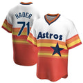 Houston Astros #71 Josh Hader Player Rainbow Cooperstown Collection CONTON T-shirt Stitched Jerseys