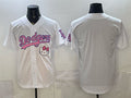 Los Angeles Dodgers Blank White CONTON Hello Kitty Night Stitched Jersey