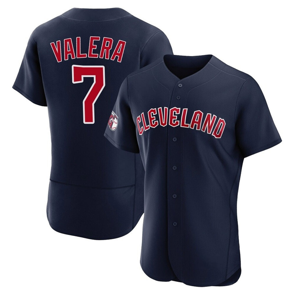 Cleveland Guardians #7 George Valera Player Navy CONTON Limited Elite Home Stitched Jerseys