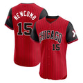 Chicago White Sox #15 Sean Newcomb Player Red CONTON City Connect Limited Elite Home Stitched Jerseys
