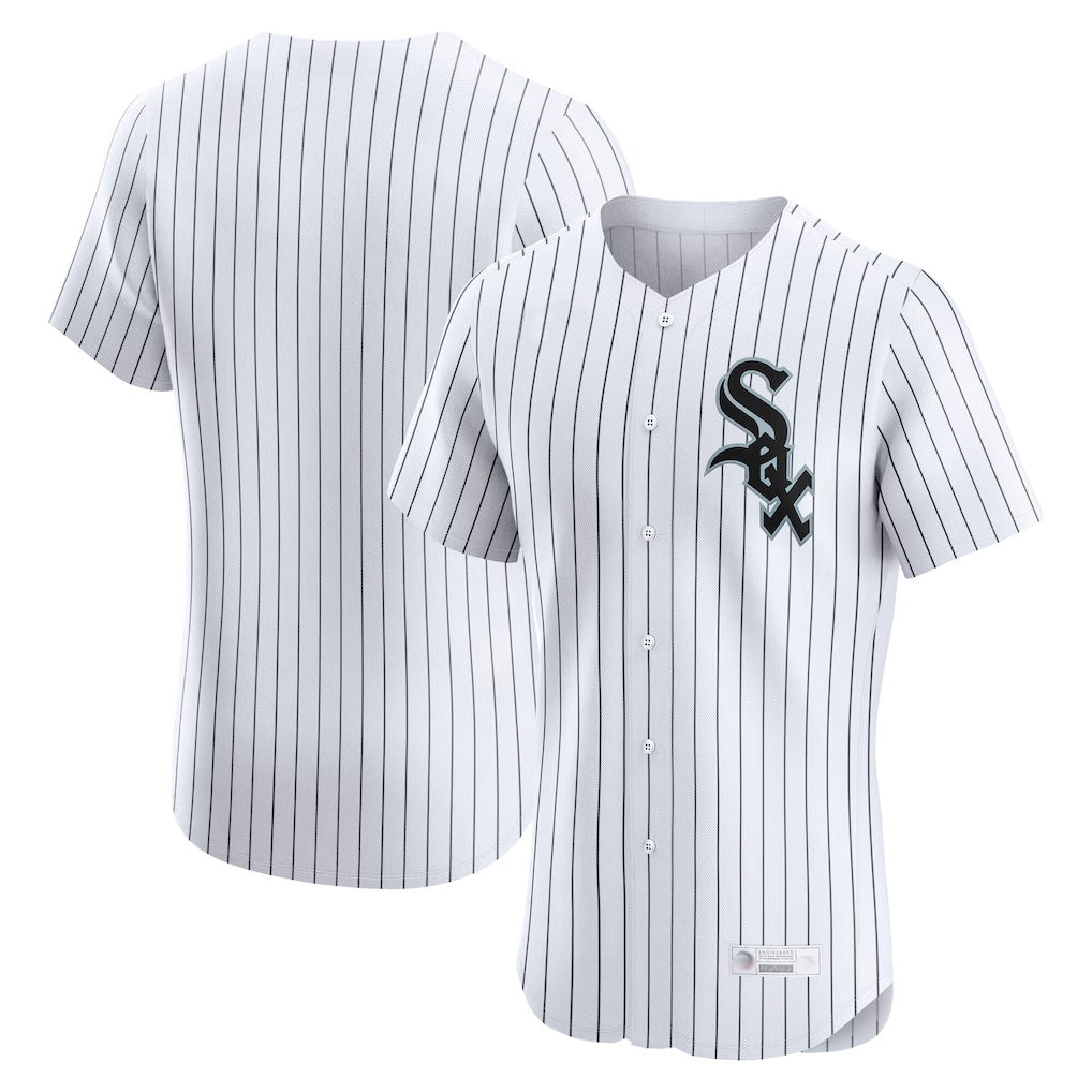 Chicago White Sox Blank Player White CONTON Limited Elite Home Stitched Jerseys