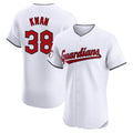 Cleveland Guardians #38 Steven Kwan Player White CONTON Limited Elite Home Stitched Jerseys