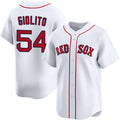 Boston Red Sox #54 Lucas Giolito White CONTON 2024 Home Limited Stitched Jersey