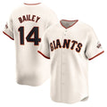 San Francisco Giants #14 Patrick Bailey Cream CONTON 2024 Home Limited Stitched Jersey