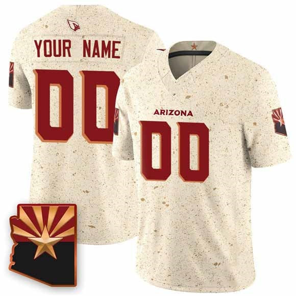 Custom A.Cardinals Active Player Natural CONTON 2025 F.U.S.E. ¡°Rivalries¡± Vapor Untouchable Limited Stitched Jersey