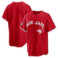 Toronto Blue Jays Blank Red CONTON 50 Seasons Patch Stitched Jersey