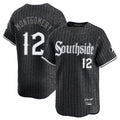 Chicago White Sox #12 Colson Montgomery Player Black CONTON City Connect Limited Home Stitched Jerseys
