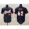 San Francisco Giants #62 Logan Webb Black CONTON Anthracite 2025 City Connect Limited Stitched Jersey