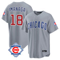 Chicago Cubs #18 Shota Imanaga Player Gray CONTON 150th Anniversary Home Game Stitched Jerseys