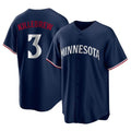 Minnesota Twins #3 Harmon Killebrew Player Navy CONTONReplica Alternate Home Stitched Jerseys