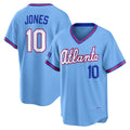 Atlanta Braves #10 Chipper Jones Powder Blue CONTON 2026 City Connect Stadium Jersey