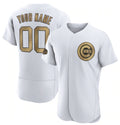Custom Chicago Cubs Active Player White CONTON 2022 All-Star Flex Base Stitched Jersey