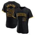 Arizona Diamondbacks #28 Nolan Arenado Player Black CONTON Snake Skin City Limited Elite Home Game Stitched Jerseys