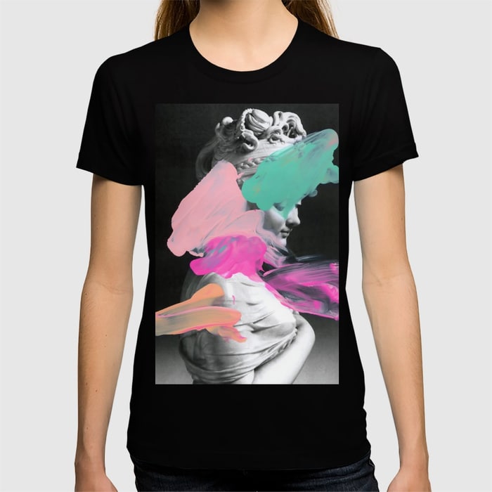 Lac, Crew Neck, Baggy, Summer, Casual, Tshirts
