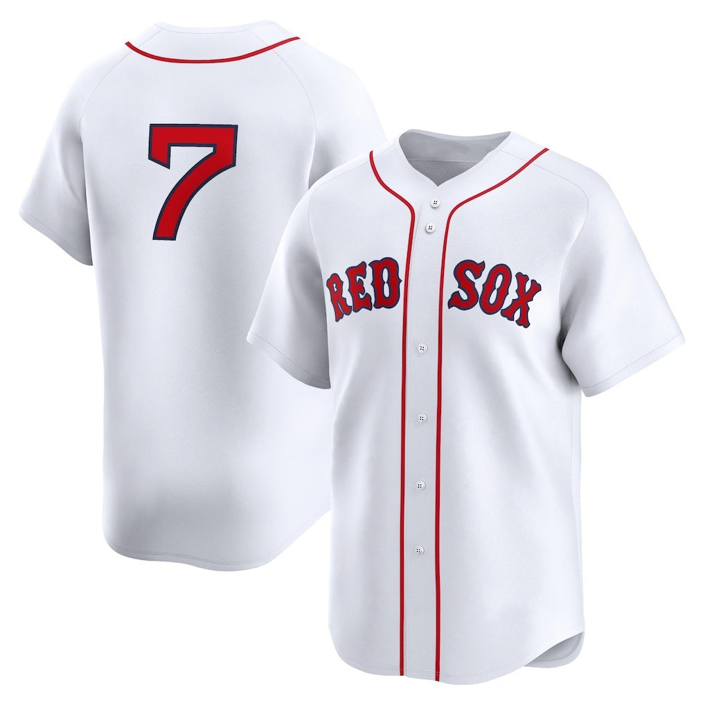 Boston Red Sox #7 Masataka Yoshida White CONTON Home Limited Player Jersey
