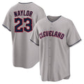 Cleveland Guardians #23 Bo Naylor Player Gray CONTON Game Home Stitched Jerseys
