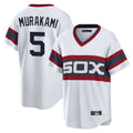 Chicago White Sox #5 Munetaka Murakami Player White CONTON T-shirt Home Game Stitched Jerseys