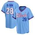 Atlanta Braves #28 Matt Olson Powder Blue CONTON 2026 City Connect Stadium Jersey