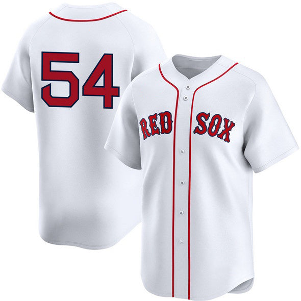 Boston Red Sox #54 Lucas Giolito White CONTON No Name 2024 Home Limited Stitched Jersey