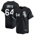 Chicago White Sox #64 Shane Smith Player Black CONTON Limited Home Stitched Jerseys