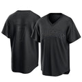Houston Astros #7 Craig Biggio Player Black CONTON Fashion T-shirt Home Game Stitched Jerseys