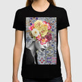 Art, Crew Neck, Baggy, Summer, Casual, Tshirts