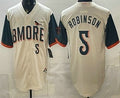 Baltimore Orioles #5 Brooks Robinson Cream CONTON 2026 City Connect Stadium Jersey