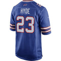 B.Bills #23 Micah Hyde Royal CONTON Game Player Jersey
