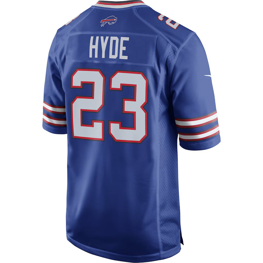 B.Bills #23 Micah Hyde Royal CONTON Game Player Jersey