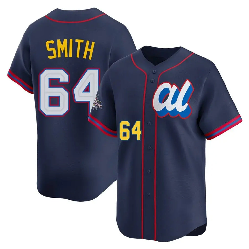 Chicago White Sox #64 Shane Smith Player Navy CONTON Limited American League All-Star Edition Stitched Jerseys