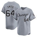 Chicago White Sox #64 Shane Smith Player Gray CONTON Road Limited Home Stitched Jerseys