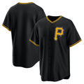 Pittsburgh Pirates Black CONTON Alternate Replica Team Jersey 2