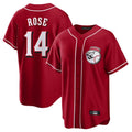 Cincinnati Reds #14 Pete Rose Player Red CONTON Home Game Stitched Jerseys