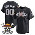 Custom New York Yankees x One Piece Navy CONTON Vapor Premier Limited Jersey - Stitched