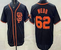 San Francisco Giants #62 Logan Webb Black CONTON Limited Jersey