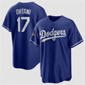 Los Angeles Dodgers #17 Shohei Ohtani Blue CONTON 2025 World Series Champions Stitched Jersey