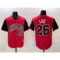 Chicago White Sox #26 Korey Lee Red Black CONTON 2025 City Connect Limited Stitched Jersey