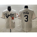Houston Astros #3 Jeremy Pena Cream CONTON Cactus Jack Vapor Premier Stitched Jersey