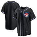 Chicago Cubs Black CONTON Home Game Blank Player Stitched Jerseys