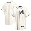 Arizona Diamondbacks Cream CONTON Home Game Blank Player Stitched Jerseys
