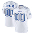Custom B.Bills White CONTON 2025 Rivalries Collection Game Jersey