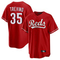 Cincinnati Reds #35 Jose Trevino Player Red CONTON Home Game Stitched Jerseys
